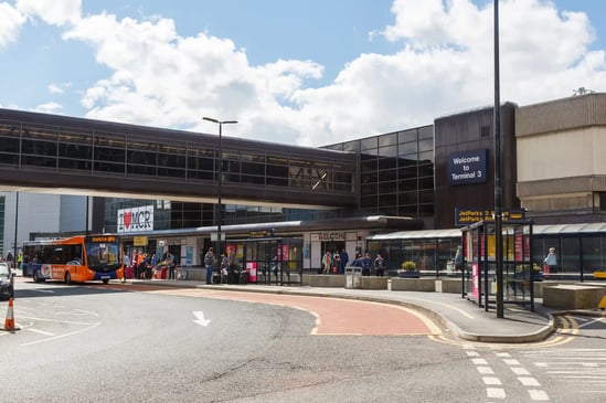 Terminal 3 at Manchester Airport
