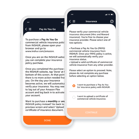 UK Amazon Flex Insurance Quote | INSHUR