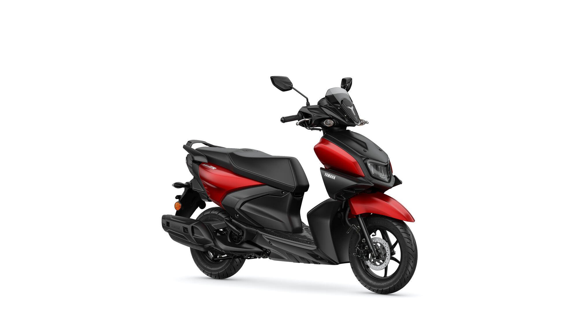 red yamaha rayzr scooter