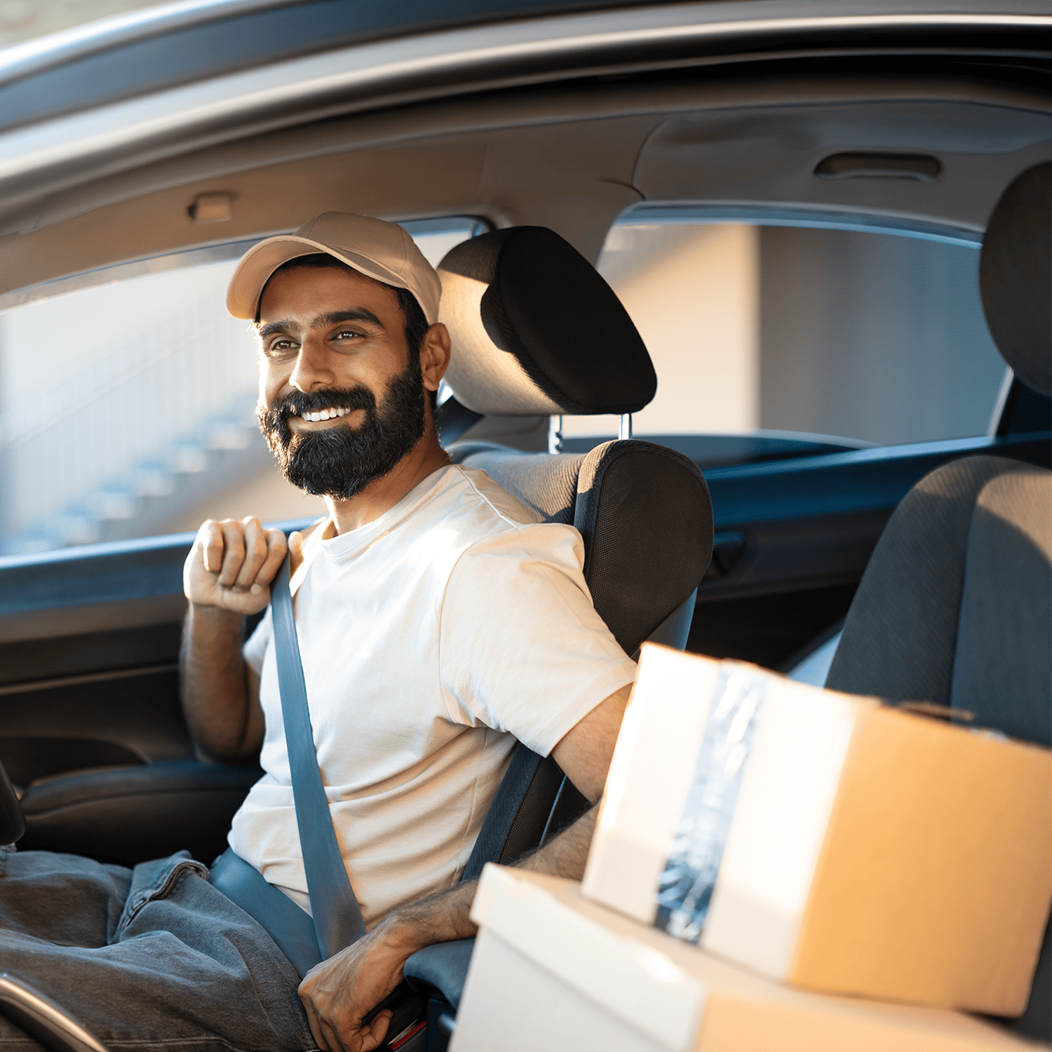 Courier-driver-in-car-with-parcels (1)