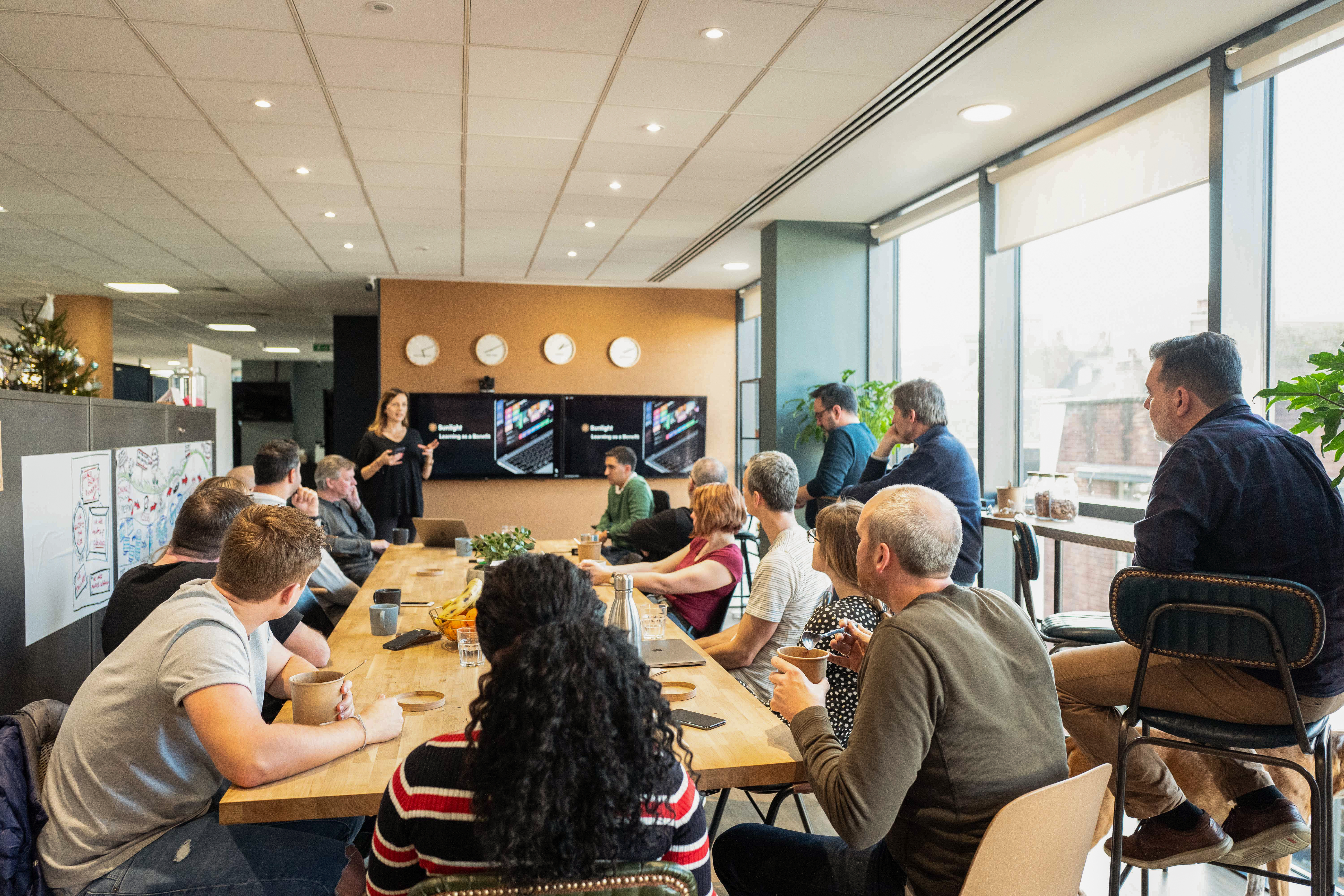 INSHUR kitchen meeting for cybersecurity