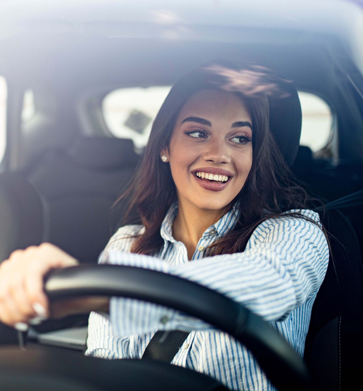 female Uber Black driver