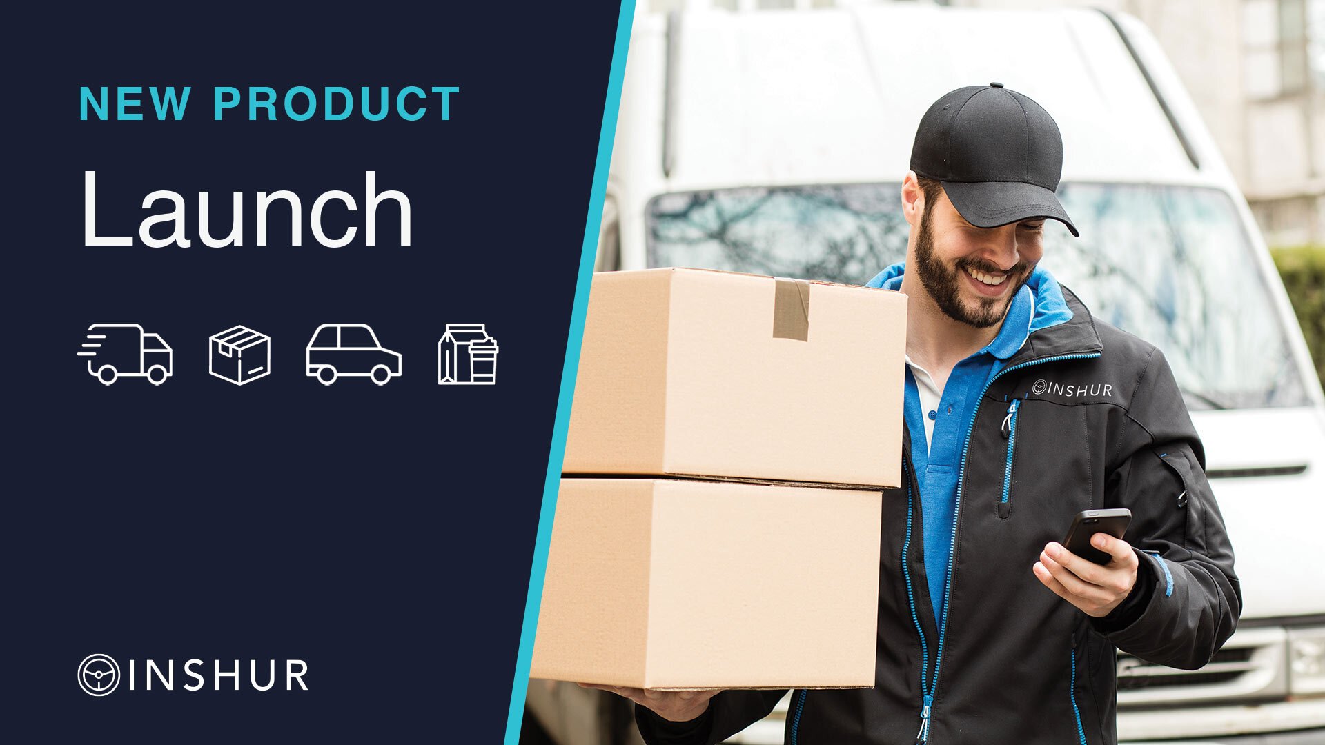 INSHUR offers insurance in minutes for couriers and food delivery drivers