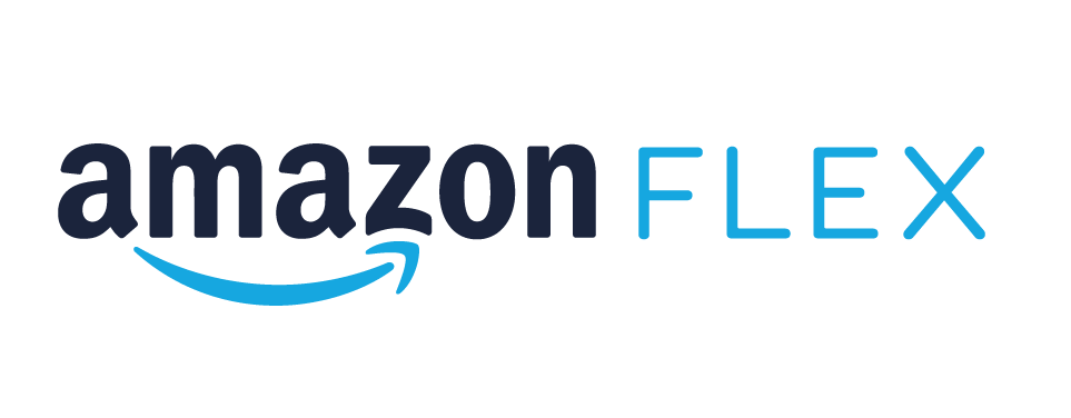 amazon flex logo on a white background